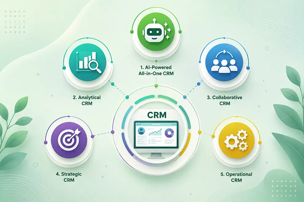 Different Types of CRM Software