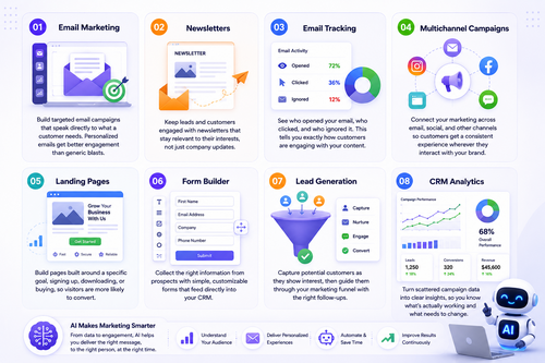 Key AI Powered Marketing Features