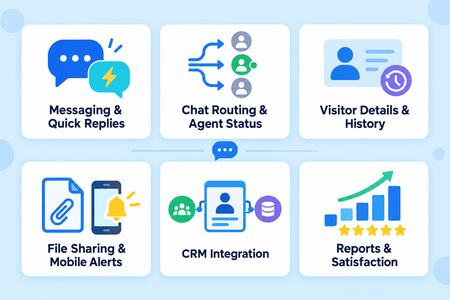 Essential Features of Live Chat Software