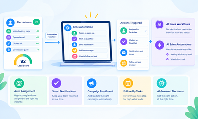 How Does Lead Scoring Work With CRM Automation?